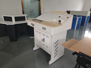 Classroom <strong>Lecture</strong> Multimedia Conference All-In-One Touch Screen Digital Smart Podium Suitable for Classroom Teaching - Product Image 6