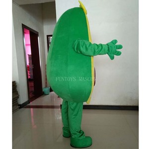 Funtoys Aguacate armut maskot kostüm yeşil meyve kostümleri için parti