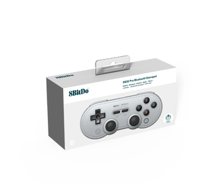 2024 8Bitdo SN30 Pro GamePad Spielcontroller für Android IOS MacOS PC und Switch kabelloser BT Joystick grau - Product Image 4