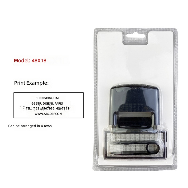 Carcasa mediana 4818 mm negra