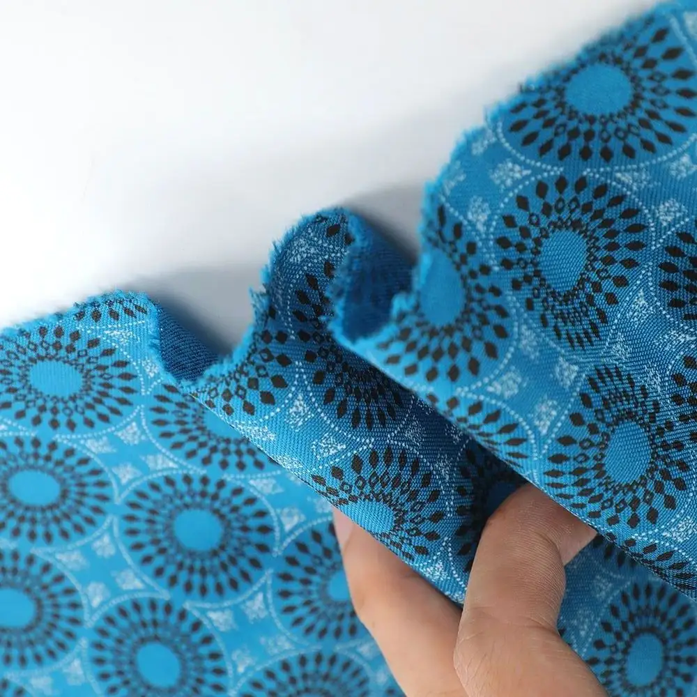 Tessuto africano con stampa a cera nuovo modello 100% poliestere Design africano tessuto Ankara Pagne Batik Nigeria Wax tessuti per cucire
