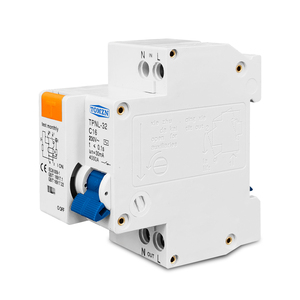 Tpnl dpnl 230v 1p + n שורית זרם זרם זרם עם מעל ו קצר זרם הגנה דליפה rcbo mcb