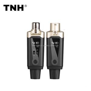 TNH wa-ma15 UHF kablosuz mikrofon sistemi verici ve alıcı kablolu mikrofonlar kablosuz mikrofon XLR kablosuz verici alıcı - Product Image 1