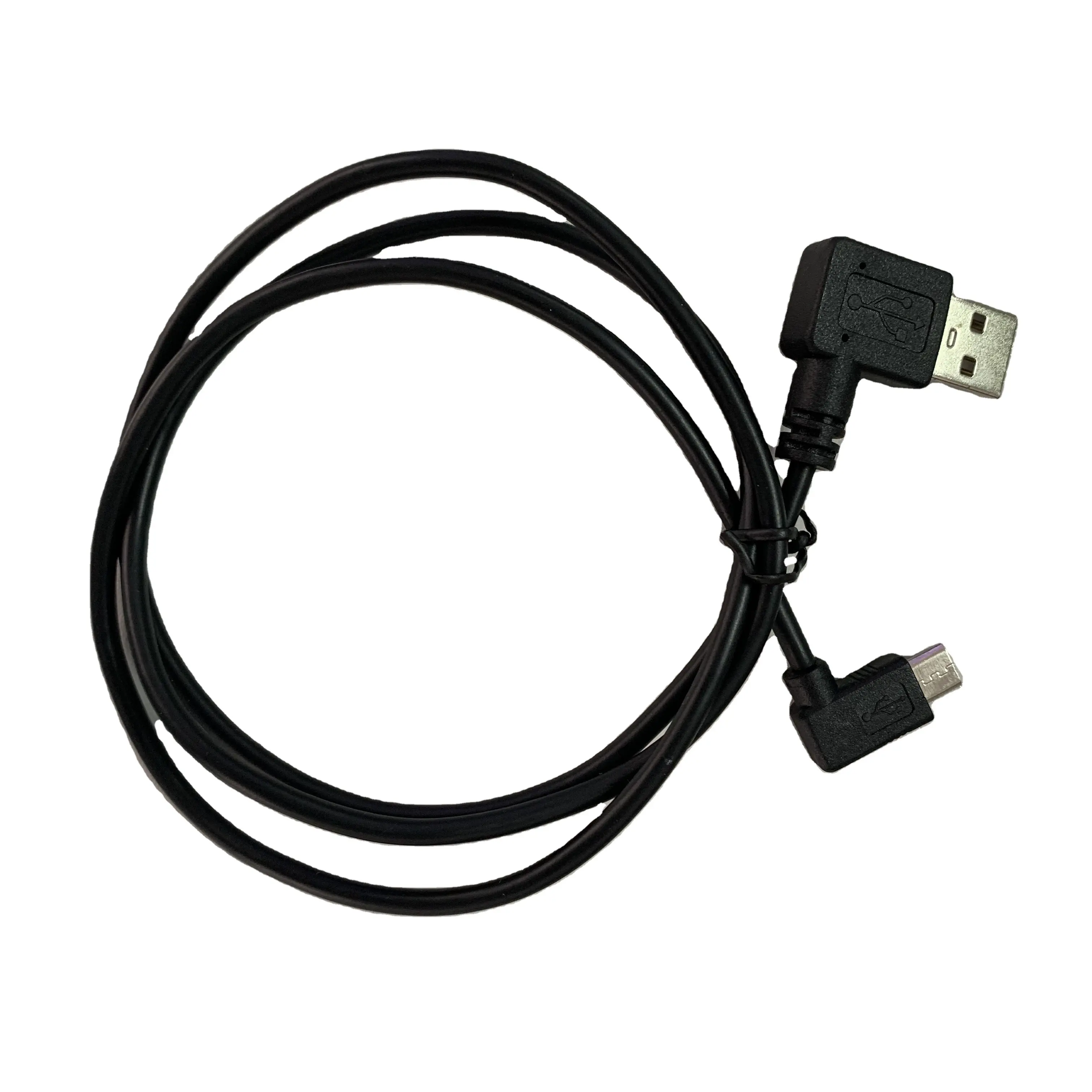 Cable USB C macho recto a USB C macho en ángulo 2m 2A