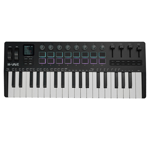 M-VAVE 37 клавиш, контроллер MIDI клавиатуры с синхронизатором