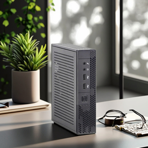 Giá rẻ Core I7 I7-7700u CPU DDR4 16GB RAM 256GB SSD Ethernet kép RJ45 Gigabit LAN Tiny PC cho văn phòng và chơi game - Product Image 1