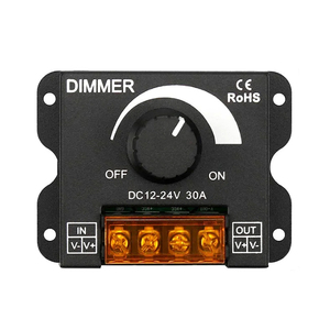 DC5V/12V/24V 2 Channelx30A PWM контроллер затемнения для светодиода двойной цветовой температуры c регулировка цвета и яркости Диммер - Product Image 1