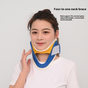 Tùy chỉnh 4-in-1 khẩn cấp cổ cú đúp có thể điều chỉnh cổ tử cung fixator cổ hỗ trợ cú đúp cho người lớn trẻ em sản phẩm an toàn - Product Image 2