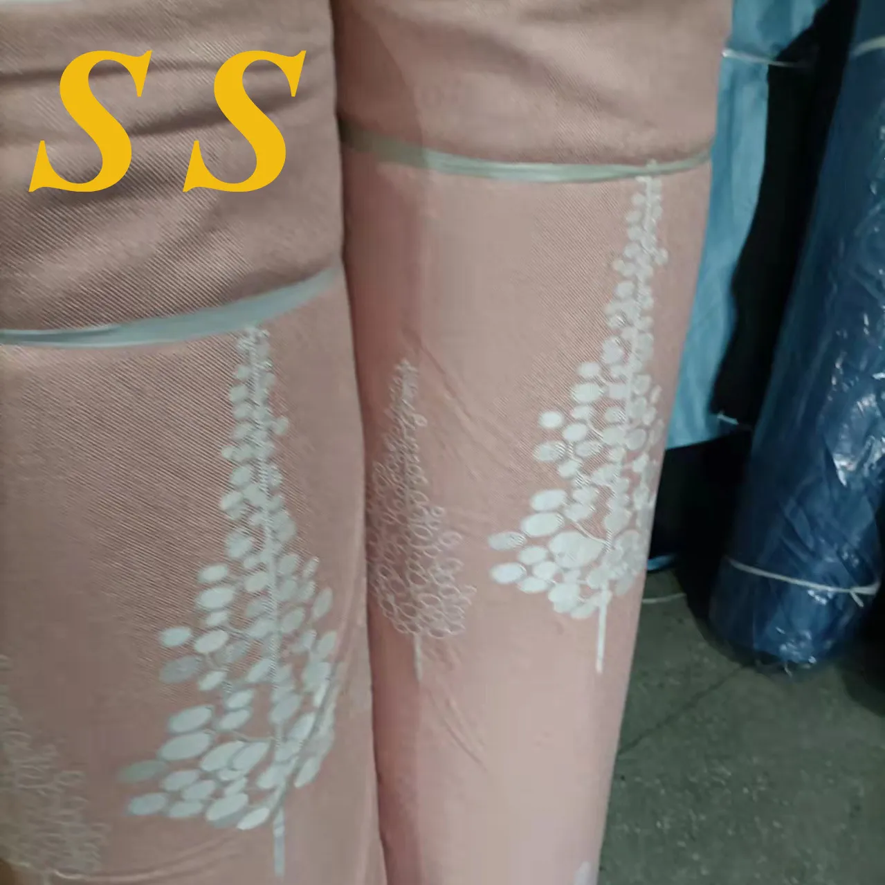 Telas opacas en tela textil jacquard, lote de telas de lino, venta al por mayor