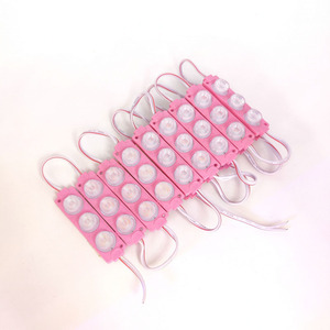 ไฟ LED โมดูล3LED 3W กันน้ำพร้อมเลนส์ไฟ LED สำหรับป้ายโฆษณาตัวอักษรช่องสัญญาณ