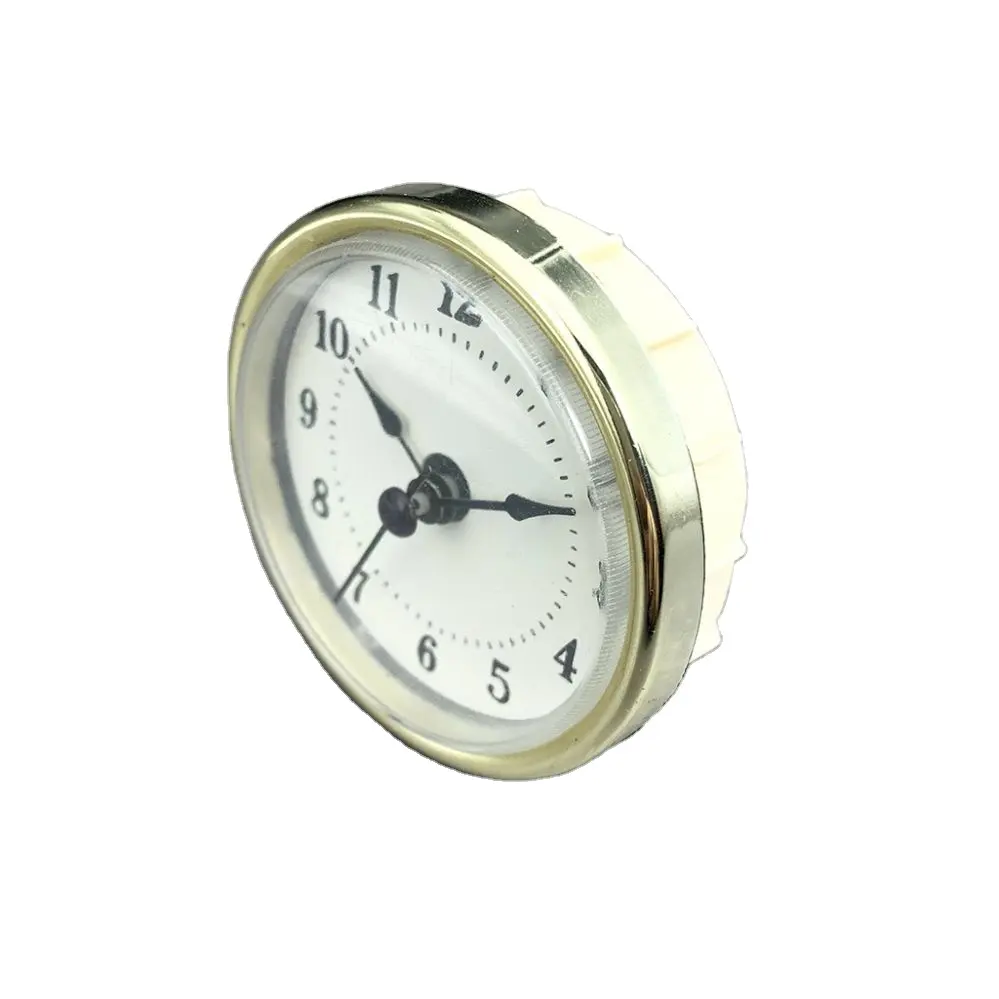 โรงงานขายส่ง 70-108 มม.ภาษาอาหรับโรมัน Dial Fit Up ใส่หน้าปัดนาฬิกาทองกรอบเงินพลาสติกนาฬิกาควอทซ์แทรก