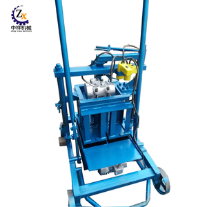 <strong>Interlocking</strong> Stabilized Soil Manual Polystyrene <strong>Blocks</strong> Concrete <strong>Block</strong> Laying Automatic Brick Making Machine Price in India - Product Image 6