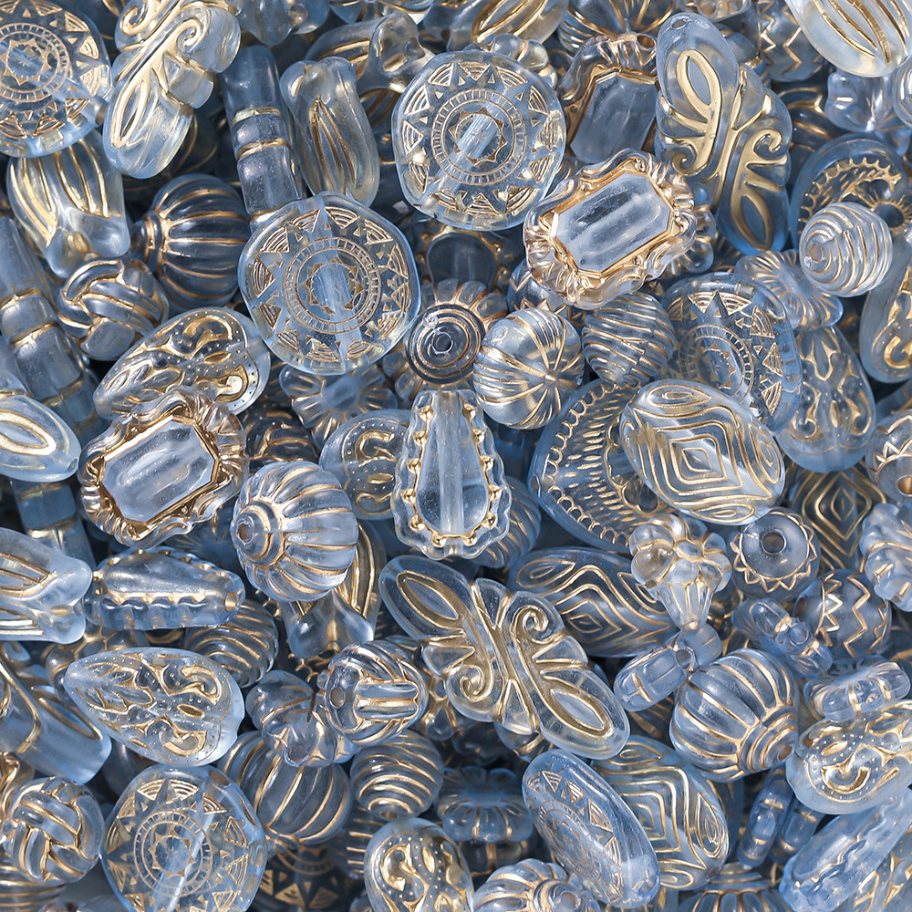 Bleu transparent