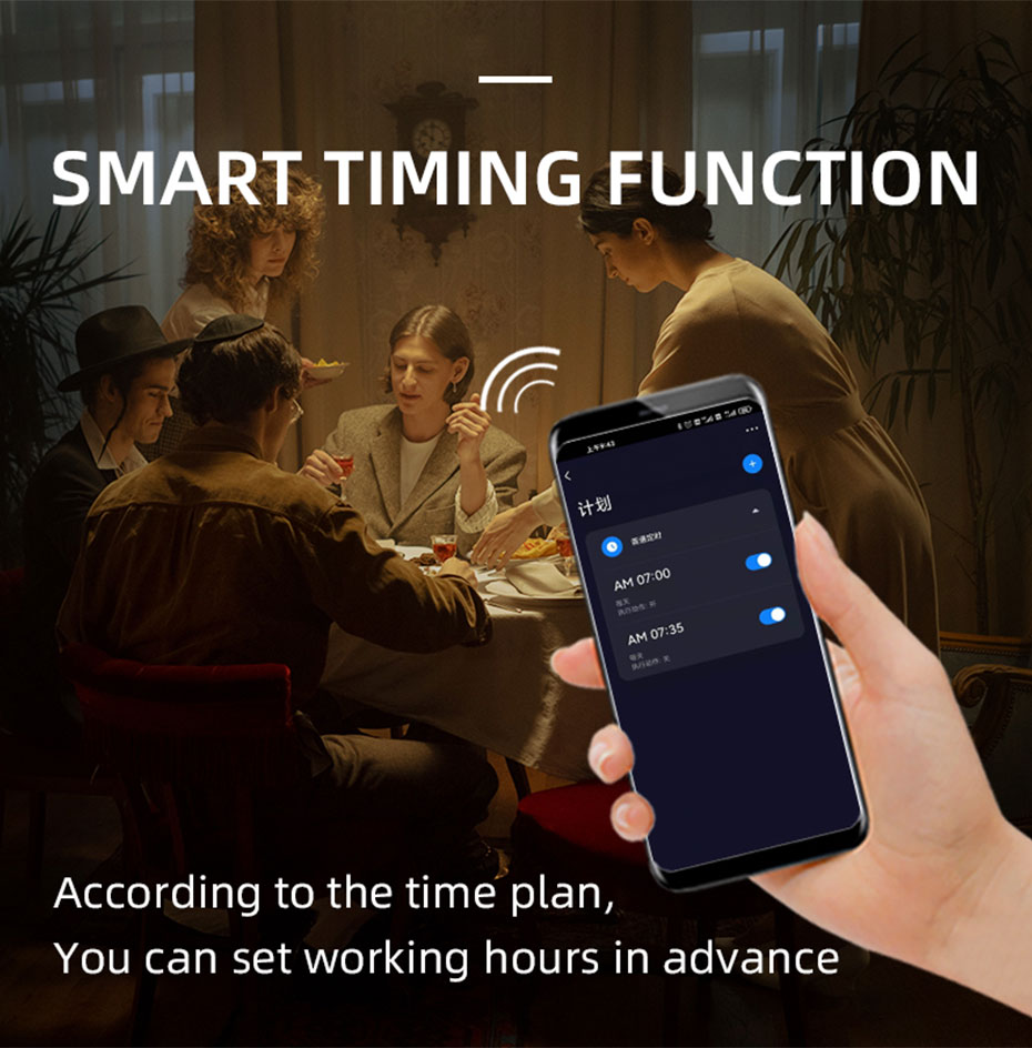 Colorful WiFi Tuya Sunset Lights APP Controlled Full Spectrum RGB Adjustable 360 Rotation with Alexa Google Sunlight Lamp