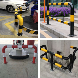 Các nhà sản xuất cung cấp ống thép xe chặn bãi đậu xe giới hạn Đường Cô lập lan can rào cản - Product Image 2