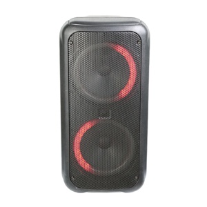 豪华便携式户外DJ蓝牙派对扬声器，带大功率USB/TF/迪斯科灯无线麦克风-新配件DC电源 - Product Image 6