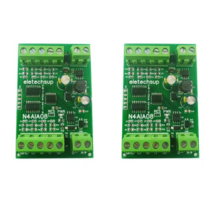 Módulo colector de corriente de entrada analógica 8-24CH 4-20MA a RS485, placa MODBUS RTU para Sensor de presión de termopar PT100 K DC 12 24V - Product Image 4