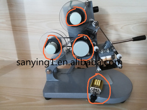 SANYING Fabrik Preis DY-8 manuelle Heiß präge maschine für Verfalls datum Drucken/manuelle Codierung Maschine - Product Image 5