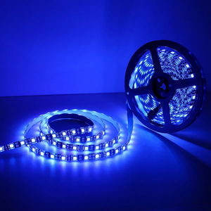 高亮度5V 12V 24v智能条形灯4针5M 10M 50M RGB贴片5050发光二极管条电视背光柔性RGB发光二极管条 - Product Image 4