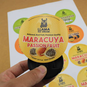 ملصقات سريعة الجودة قابلة للتدمير ، Dia 20: معايرة أمان دائرية <span class=keywords><strong>QA</strong></span> ملصقات مرت ، ملصقات بقعة <span class=keywords><strong>QA</strong></span> مرت قشرة البيض - Product Image 4