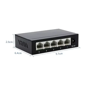OEM/ODM <strong>Network</strong> <strong>Switch</strong> 5 Port 10/100M IEEE802.3af External Ethernet Power Supply Adapter for IP Camera Printer Fax Machine - Product Image 4