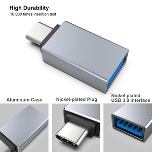ปรับแต่งอะแดปเตอร์ USB C เป็น USB 3.0, USB C เป็นอะแดปเตอร์ชายกับหญิง - Product Image 5