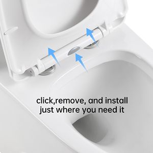 DB 1.1/1.6 GPF konfor yüksekliği süper sessiz tek parça zemin monte tuvalet CUPC banyo için sertifikalı WaterSense - Product Image 5