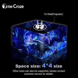Onecraze nhập vai chiếu 3D nhập vai phòng chiếu <span class=keywords><strong>laser</strong></span> chiếu nhập vai PHÒNG CHIẾU chi phí sàn tường chiếu - Product Image 2