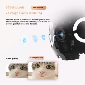 Ebo pet'in eğlenceli Robot WiFi mini akıllı tüm ev mobil kamera arkadaşı kablosuz izleme ve WiFi üzerinden uzaktan kumanda ile - Product Image 2