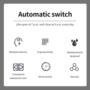 Nuovi arrivi 220V interruttore di controllo del tempo Timer interruttore di temporizzazione impermeabile Controller del tempo con interruttore automatico