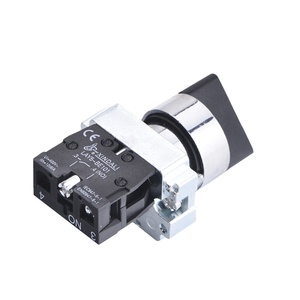 22mm XB2 22no 1no2/3 topuz anahtarı pozisyon kendinden kilitleme kendini sıfırlama seçici döner anahtar basmalı düğme anahtarı - Product Image 4