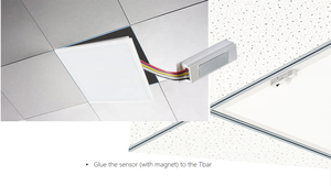 Tiosl Smart App Control 0-10V Atenuación Ocupación Sensor de movimiento Pir con sistema inteligente - Product Image 3