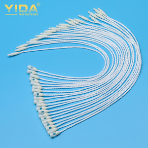 Accesorios de ropa Etiqueta de ropa Botón de cierre Cadena de etiqueta de tamaño colgante de plástico - Product Image 3
