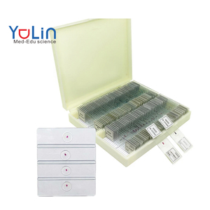 Microscopio para enseñanza y aprendizaje con certificado CE, toboganes de fábrica para ciencia médica y biología, venta directa de fábrica - Product Image 1