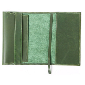 Кожаная Обложка для книг оптом в стиле ретро из воловьей кожи - Product Image 1