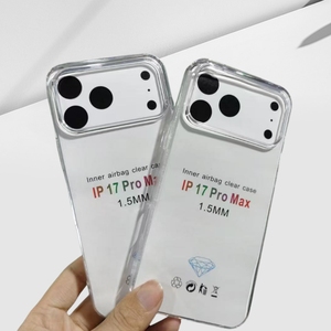 เคสโทรศัพท์ TPU ใสบางเฉียบสำหรับ Apple iPhone 17/Air 17 Pro/ IP17 Pro Max โปร่งใสสูงกันกระแทก - Product Image 2