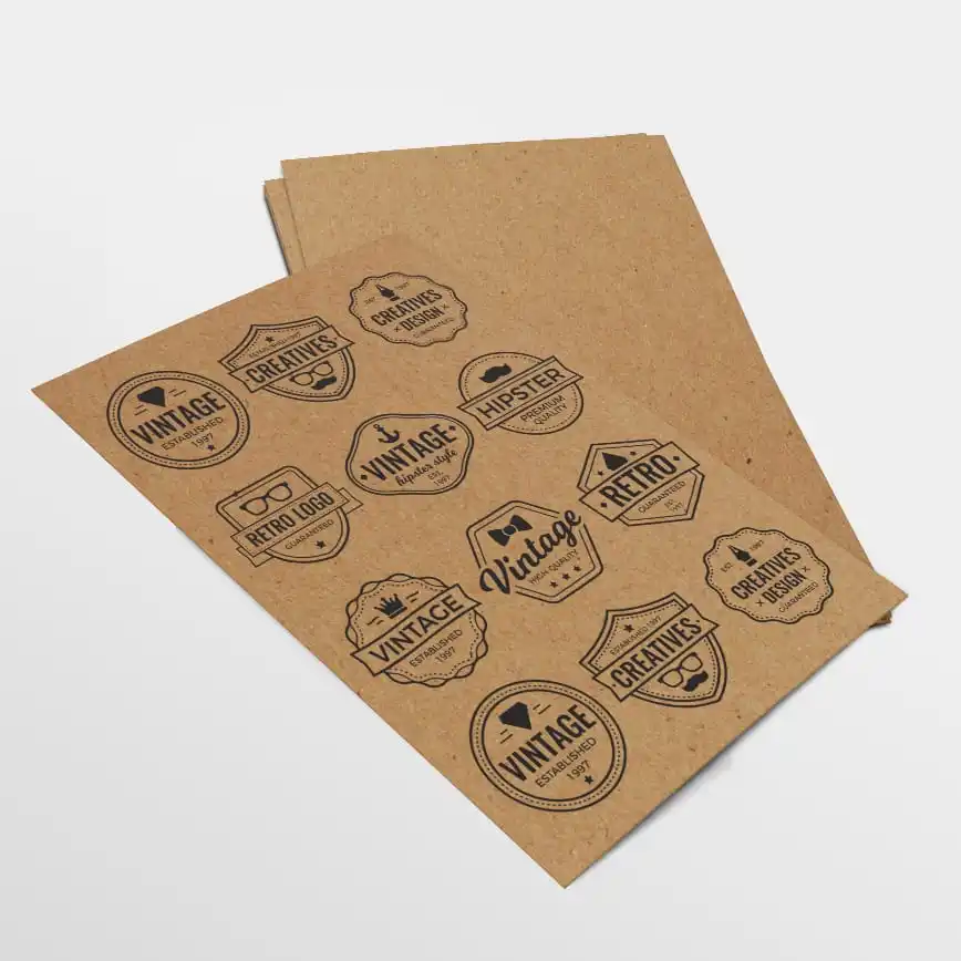 الساخن بيع PVC الفينيل الذاتي ملصقات بمادة لاصقة الكرتون التسمية للأطفال لعبة الطباعة الرقمية مخصص