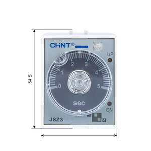 電源遅延時間リレーJSZ3A-A A-B AC220V DC24Vガイドレールは自宅に設置されています - Product Image 2
