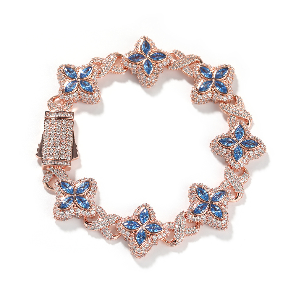 Rose Gold Sea Blue