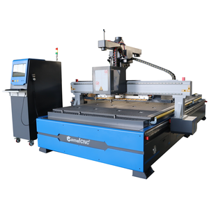 Máquina enrutadora CNC ATC de madera multifuncional con husillo Horizontal para la industria de muebles de puertas a la venta - Product Image 1