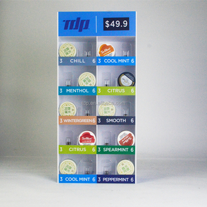 Espositore Elettronico in Acrilico Personalizzato TDP con Display LED a Gradini per Tabacco Senza Fumo per Negozi di Fumo e Minimarket - Product Image 2