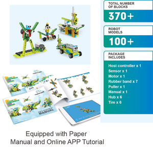 <strong>Programable</strong> STEM <strong>Robot</strong> Toy Kit Master Standard Remote Control <strong>RC</strong> <strong>Robot</strong> Model Educational Building Blocks - Product Image 4