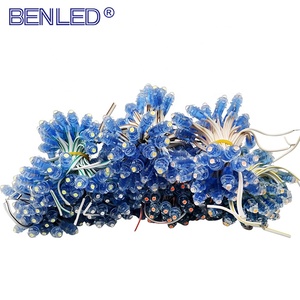 Guscio trasparente Singolo Colore Nodo 12v 9 millimetri Led Pixel Stringa Luce - Product Image 2