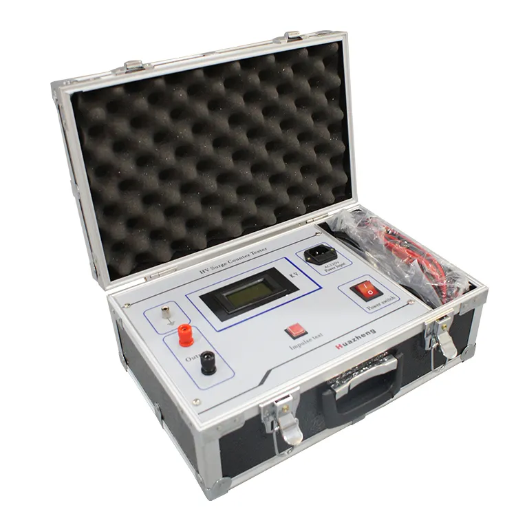 Huazheng-equipo de prueba de protección contra rayos eléctricos, equipo de prueba de descarga contra sobretensiones