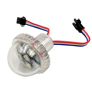 30mm programmabile punto luce Led piatte Pixel luce per giostre parco divertimenti - Product Image 3