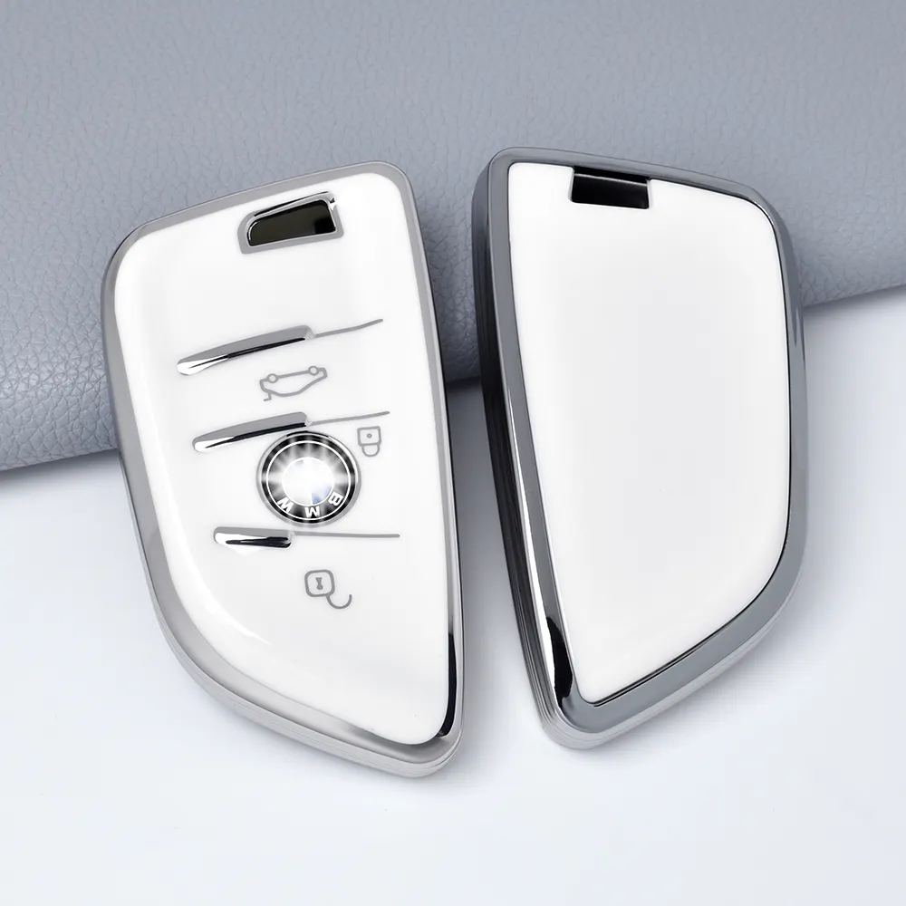 Quảng Châu Nhà cung cấp TPU Chất liệu thời trang tùy chỉnh xe thông minh Key trường hợp bìa điều khiển từ xa Key cho BMW
