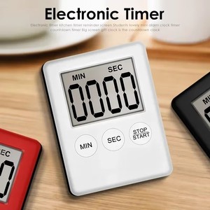 Магнитный цифровой кухонный таймер с ЖК-дисплеем - Product Image 4