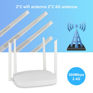 KuWFi, enrutador de velocidad Wi-Fi de 300Mbps con 16 dispositivos, red de alimentación CC, ranura para tarjeta SIM, nuevo diseño, enrutador WiFi inalámbrico 4G LTE, uso doméstico - Product Image 6