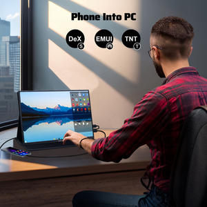 14 Inch Portable 1920*1200P LCD Touch Screen <strong>Monitor</strong> with USB Display Compatible with <strong>Computer</strong> PC PS4 PS5 - Product Image 5