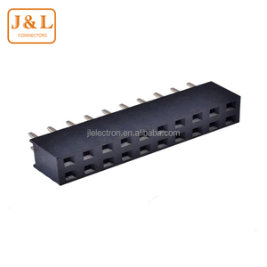 OEM電子部品2.54 2.0 1.27 1.0 0.8mmピンヘッダーメスヘッダーDIP SMT Pcbピンヘッダー2.54mm - Product Image 5